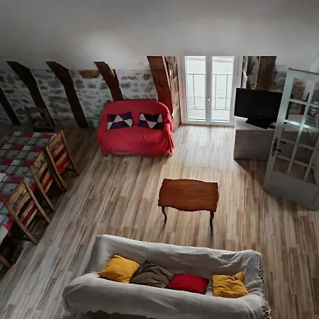 Grand Duplex 9 Pers-centre De شقة لا بوربول